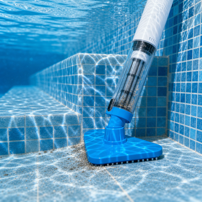 3-in-1 Rechargeable Pool Vacuum Cleaner with Long-Lasting Battery | Efficient Cleaning for Perfect Pools
