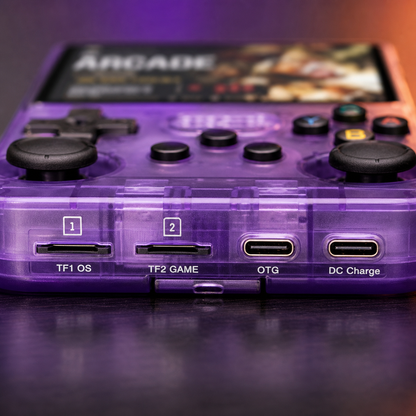 Console de jeu portable | 25.000 jeux rétro avec écran HD | Compacte et prête à divertir en déplacement