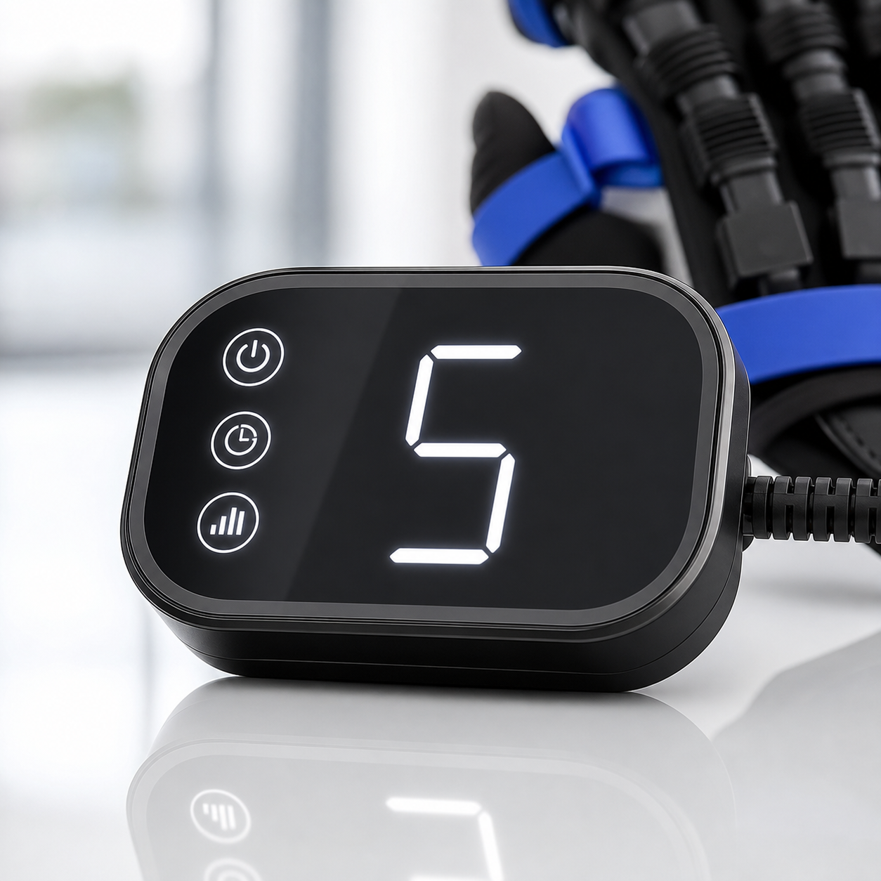 Rééducation de la main | Gants robotisés pour exercices de récupération avec plusieurs modes | Équipement pour améliorer la flexibilité