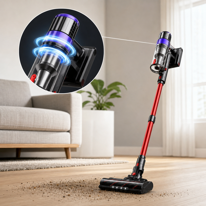 Aspirapolvere Portatile Potente con Batteria Rimovibile | Pulizia Efficiente per Auto e Casa