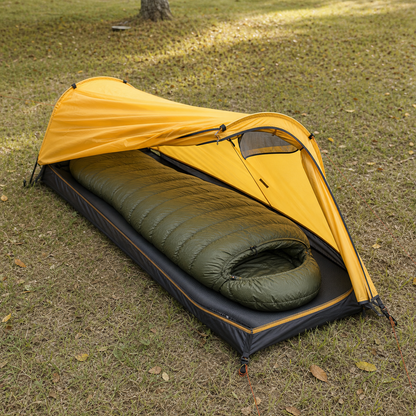 Tente de camping ultralégère | Tente une place imperméable avec ventilation optimale pour les aventures en pleine nature