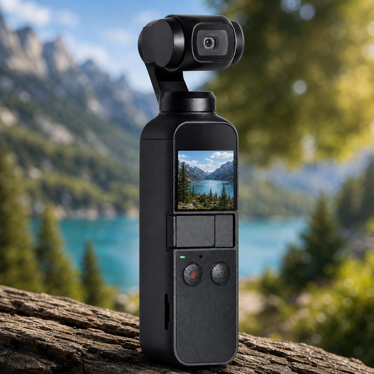 Videocamera Compatta | Stabilizzazione a 3 Assi e Bitrate 100 Mbps | Ideale per Riprese Quotidiane