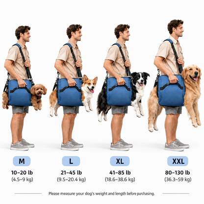 Imbracatura Ergonomica per Cani | Nylon Resistente con Maniglia Antiscivolo | Regolabile per Comfort e Sicurezza durante le Passeggiate