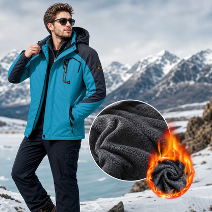 Men’s Ski Suit | Waterproof and Windproof Jacket and Pants for Comfort and Warmth