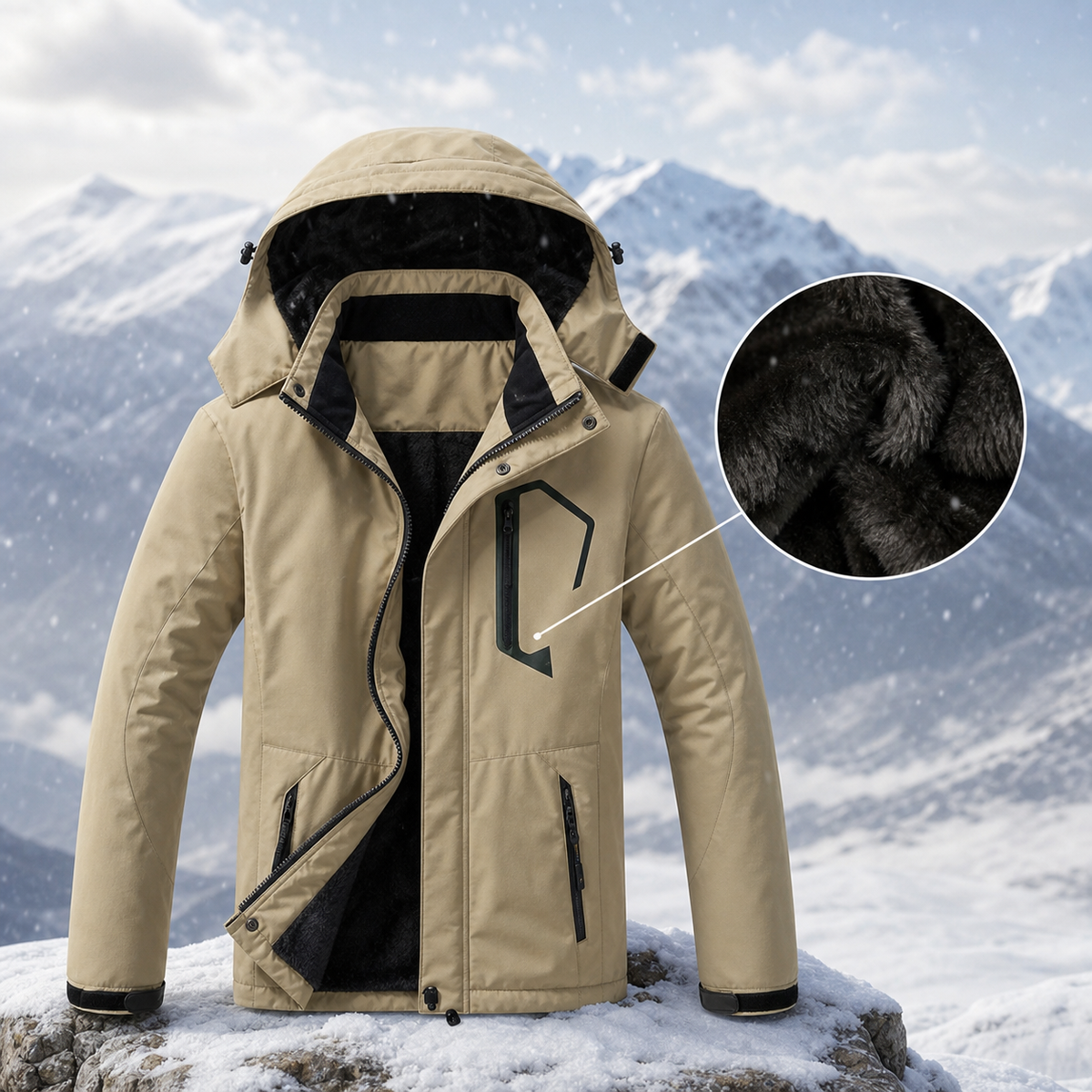 Men’s Ski Suit | Waterproof and Windproof Jacket and Pants for Comfort and Warmth