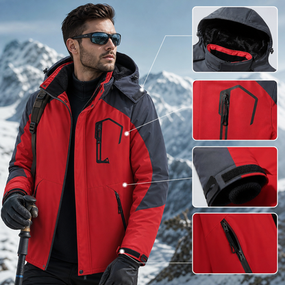 Men’s Ski Suit | Waterproof and Windproof Jacket and Pants for Comfort and Warmth