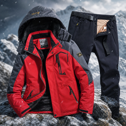 Men’s Ski Suit | Waterproof and Windproof Jacket and Pants for Comfort and Warmth