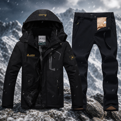 Men’s Ski Suit | Waterproof and Windproof Jacket and Pants for Comfort and Warmth