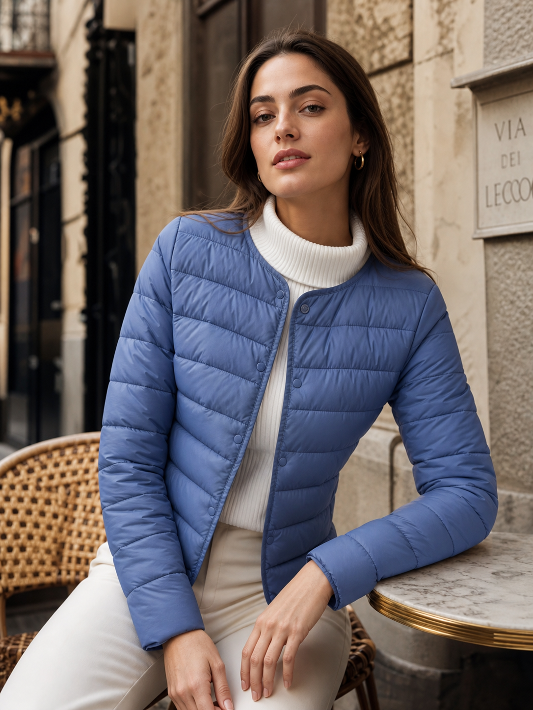 Sophia | Leggero Piumino Invernale con Cappuccio