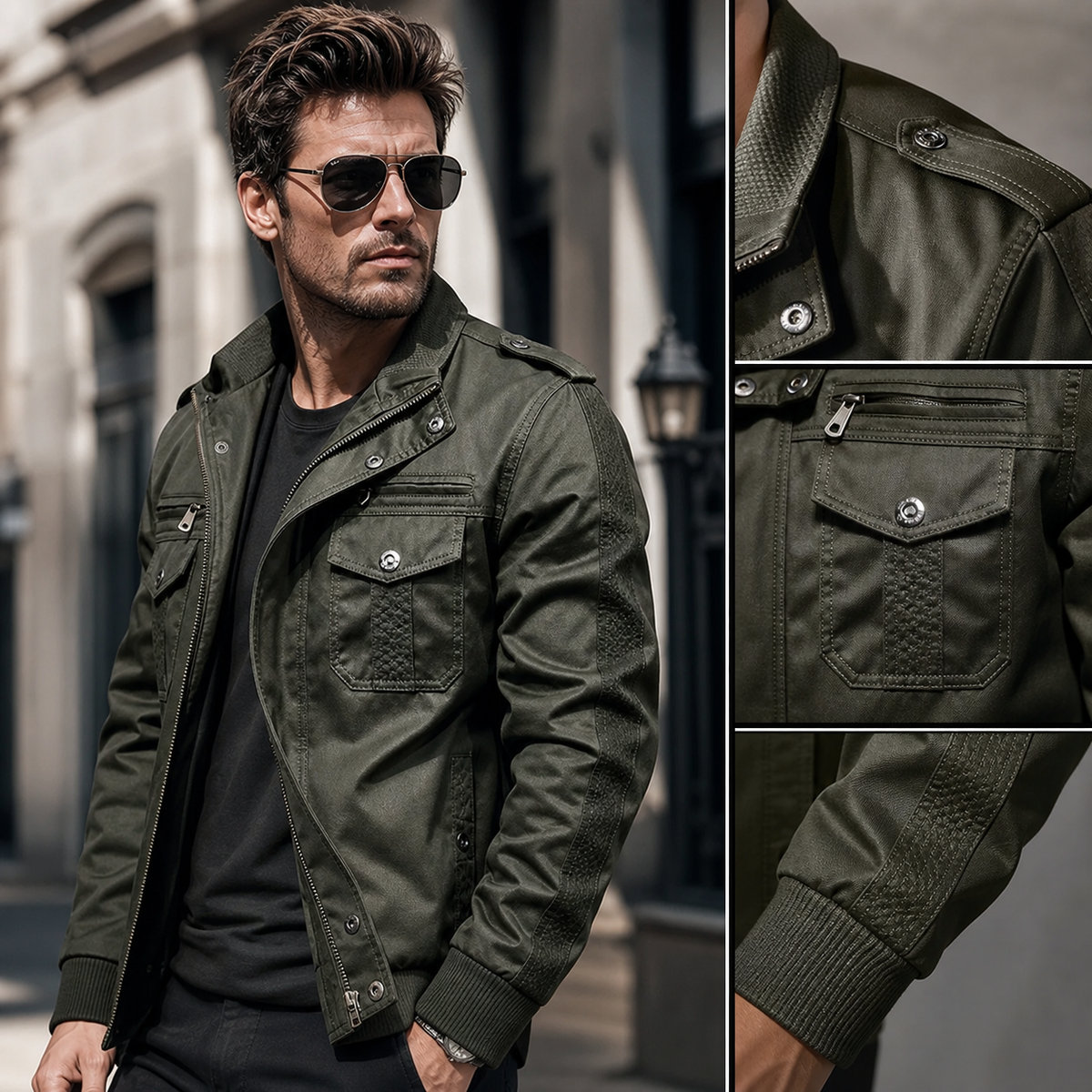 Ethan | Giacca Tattica Antivento Casual