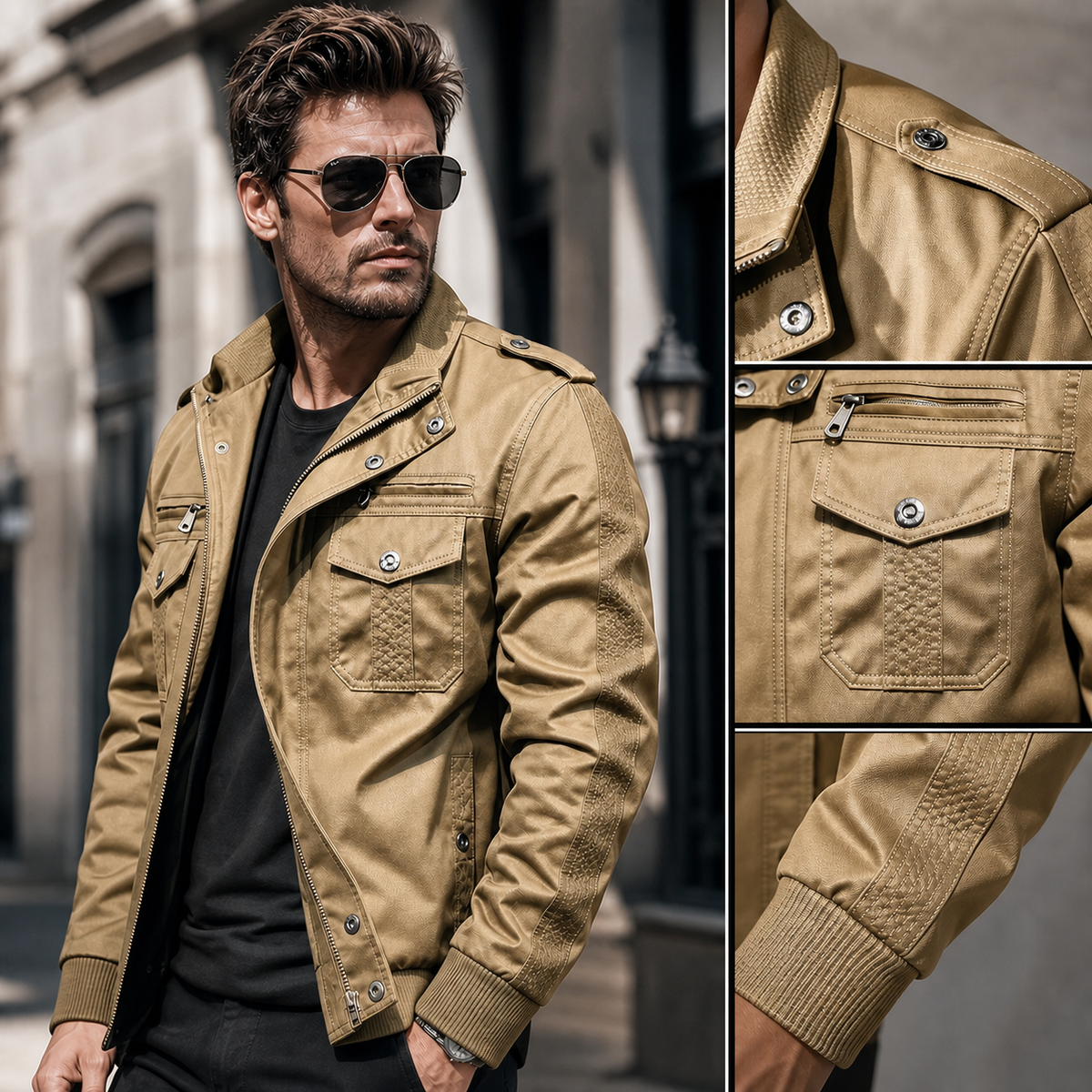 Ethan | Giacca Tattica Antivento Casual