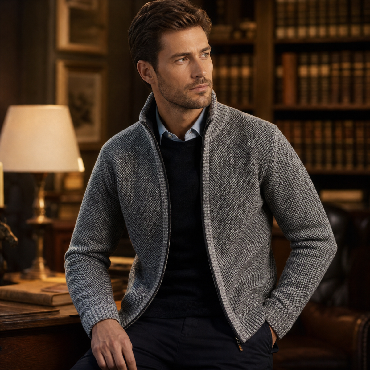 Marco | Caldo Cardigan Slim Fit Autunno Inverno