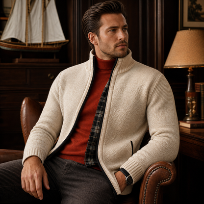 Marco | Caldo Cardigan Slim Fit Autunno Inverno