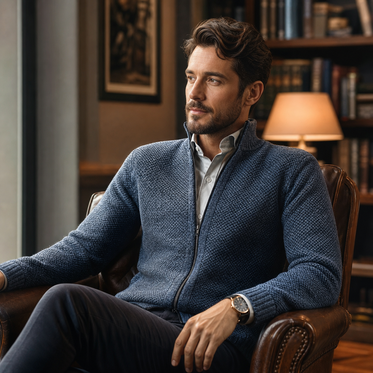 Marco | Caldo Cardigan Slim Fit Autunno Inverno