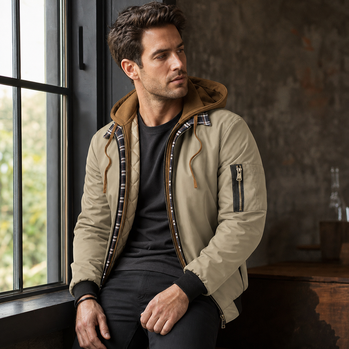Marco | Giacca Antivento Termica da Uomo