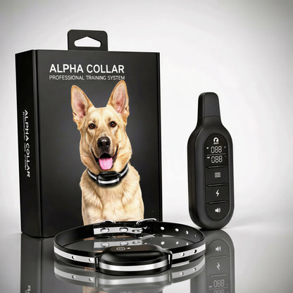 Collare Elettrico per Cani con Telecomando Impermeabile e 16 Livelli di Shock per Addestramento Efficace fino a 1000m