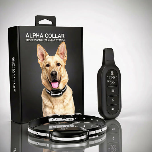 Collare Elettrico per Cani con Telecomando Impermeabile e 16 Livelli di Shock per Addestramento Efficace fino a 1000m