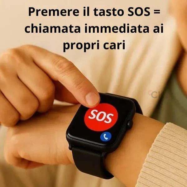GPS Watch for Seniors | 4G Bracelet with Video Call and Health Monitoring | Safety and Daily Wellbeing