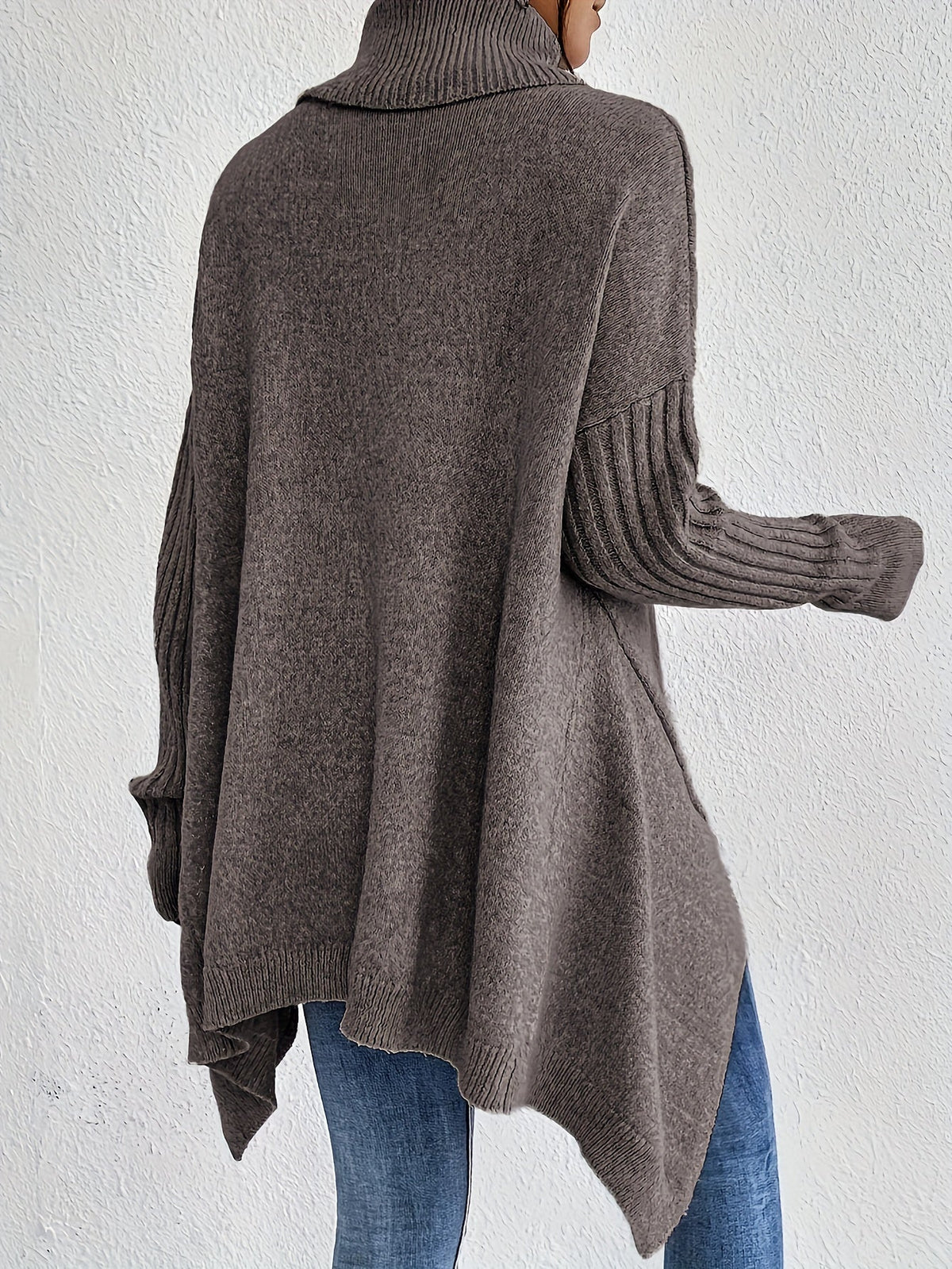 Alessia | Maglione Donna Collo Alto Morbido Over - Calore Senza Sforzo