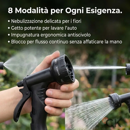 30m Expandable Garden Hose with Anti-Kink Design for Easy Watering