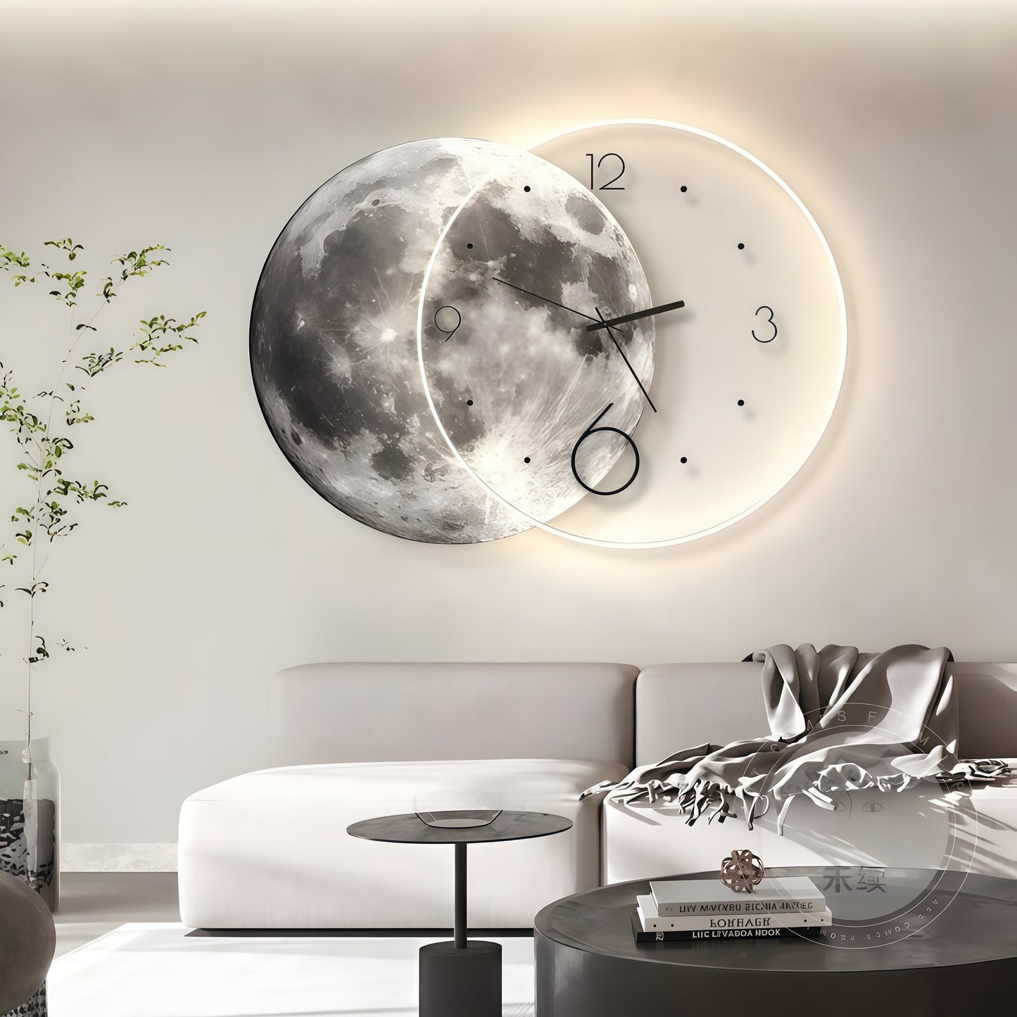 Creative LED Wall Lamp with Remote Control and Artistic Lighting