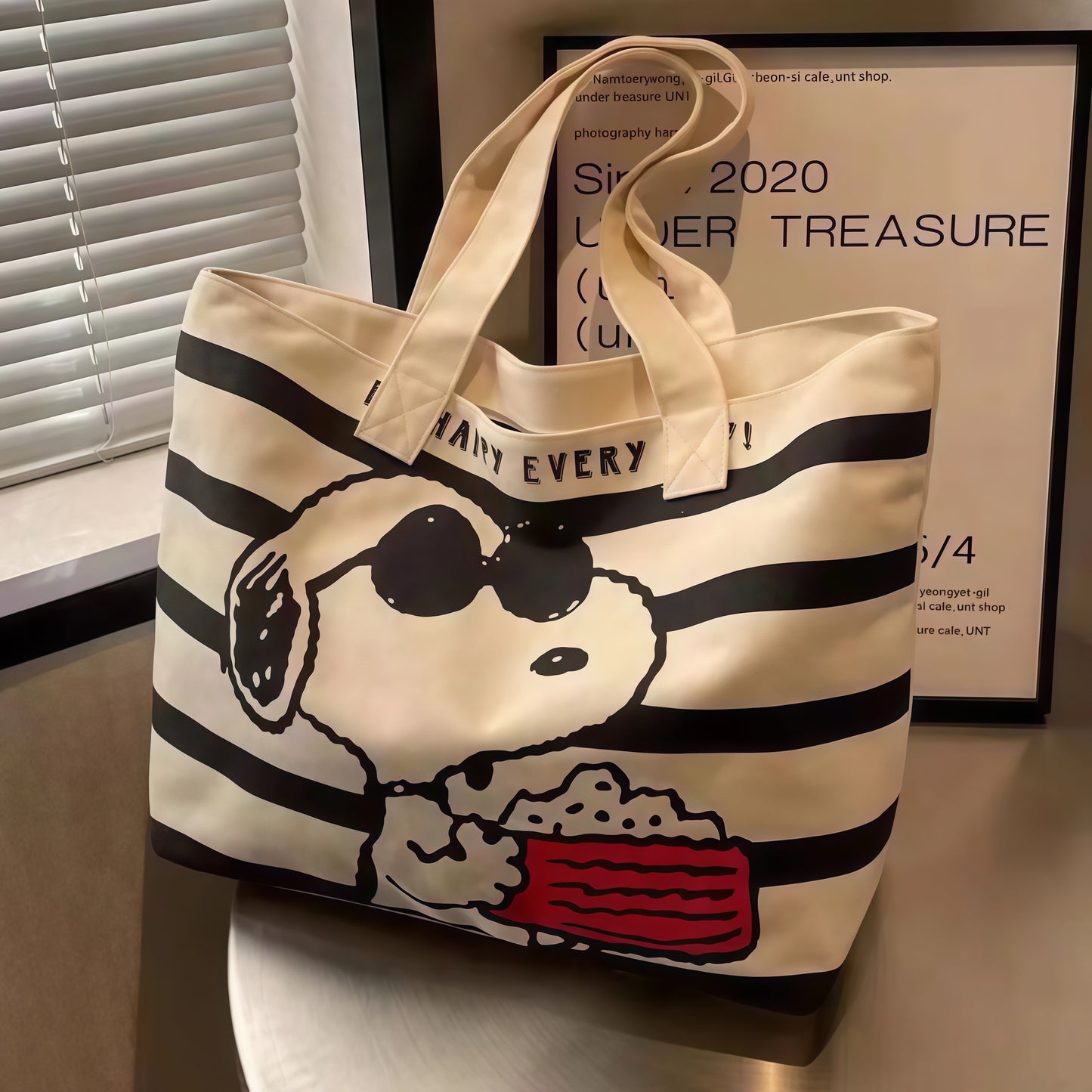 Snoopy Canvas Bag for Students
