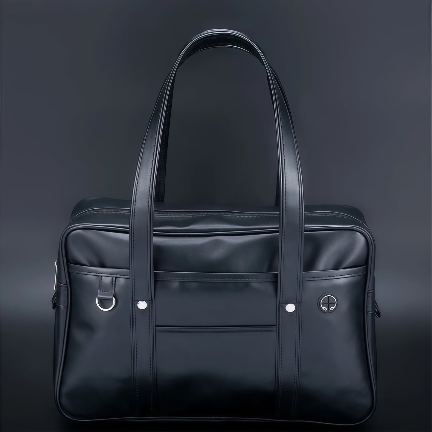 Waterproof PU Leather Student Bag