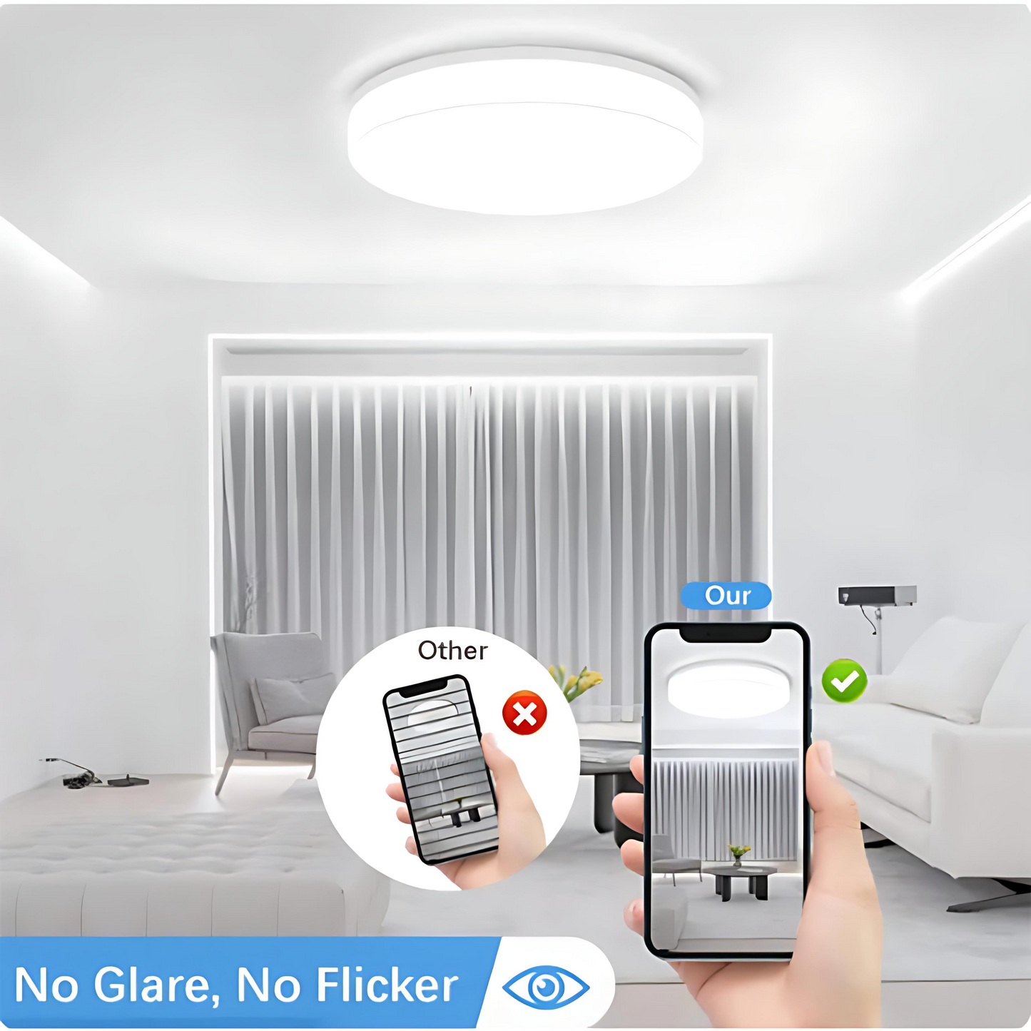 Ultra-slim LED Ceiling Lamp