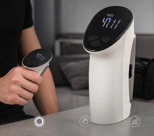 Dinamometro Elettronico | Dispositivo Digitale per Misurazione della Forza di Presa con Display LED | Allenamento Efficace per Mani Forti