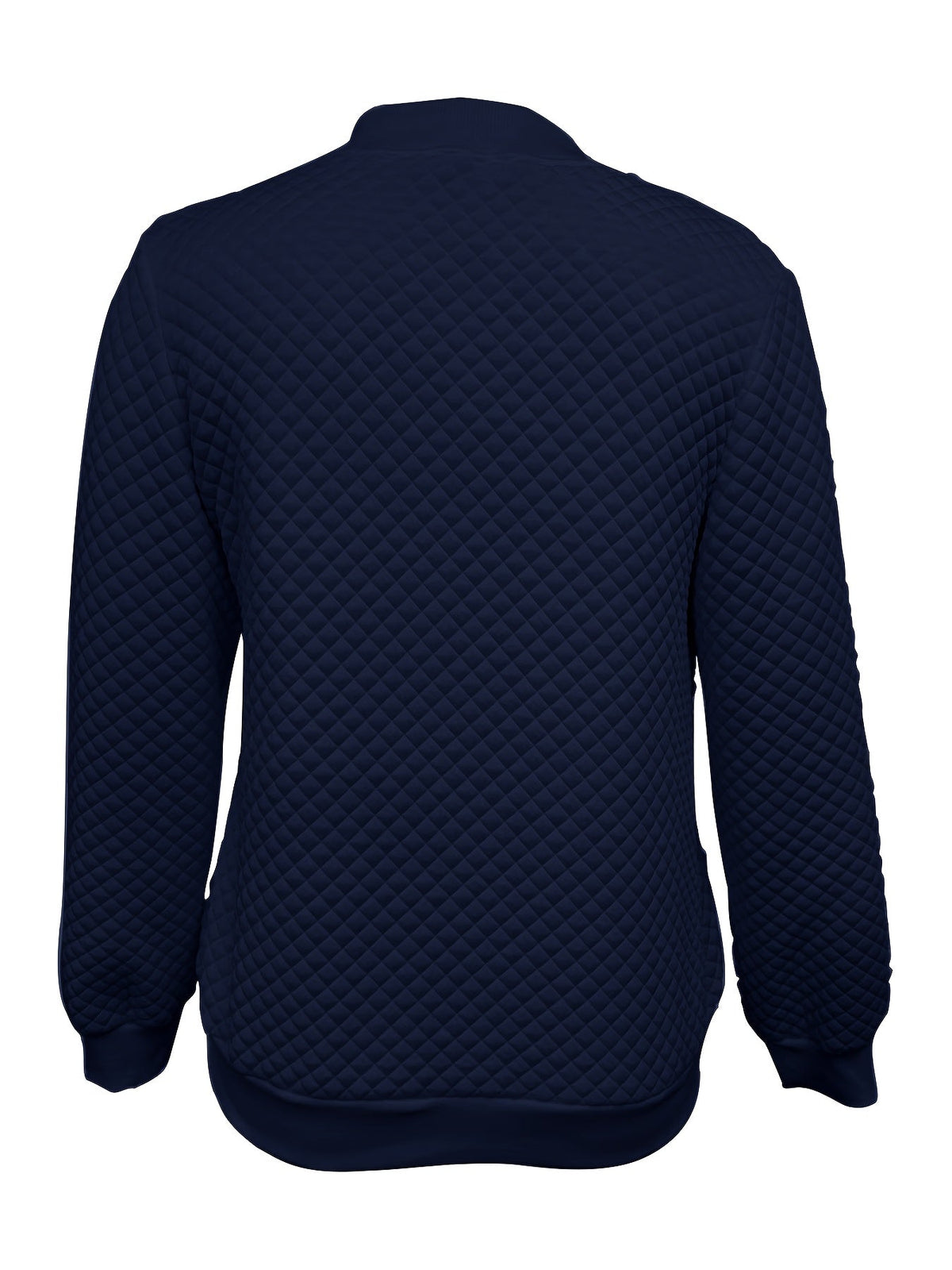 Tamara | Giacca Donna Trapuntata con Texture a Rombi e Colletto Baseball - Eleganza Discreta