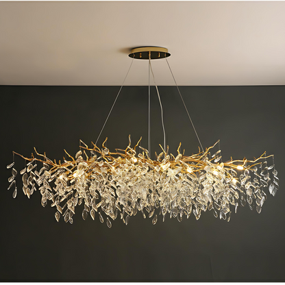 Modern Adjustable Crystal Chandelier
