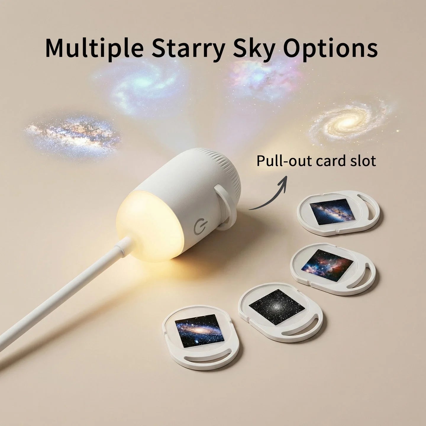 Nebula | Night Light Projector with Dual Mode Technology | Celestial Atmosphere for Relaxing Sleep