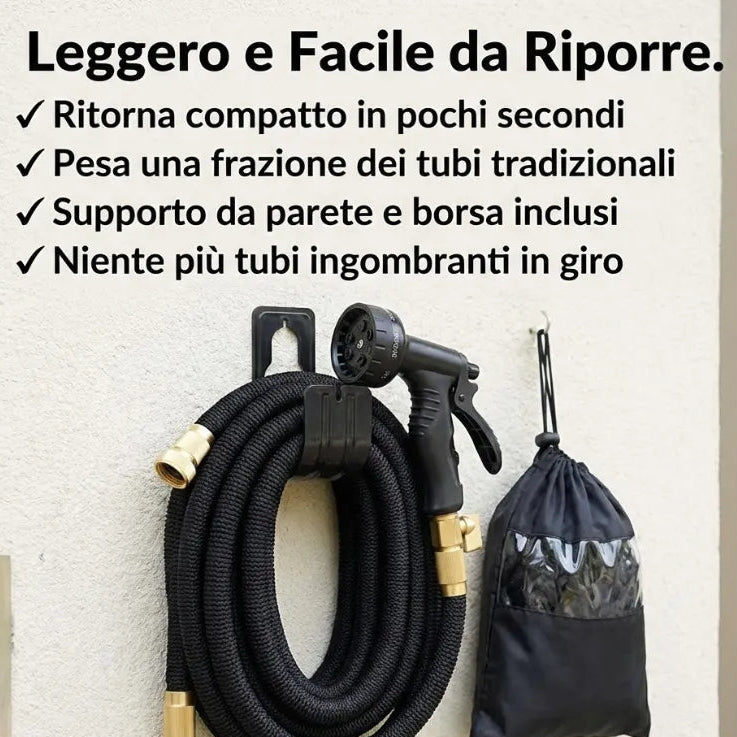 30m Expandable Garden Hose with Anti-Kink Design for Easy Watering