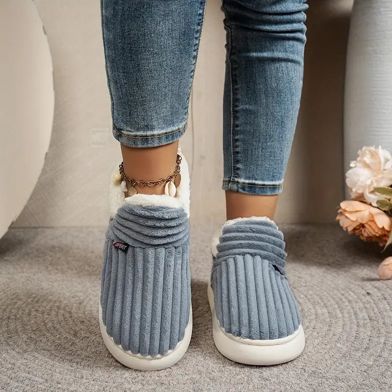 Gabriele | Unisex Lined Winter Slippers with Non-Slip Sole - Everyday Relaxation