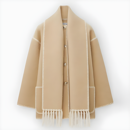 Women's Winter Jacket with Scarf