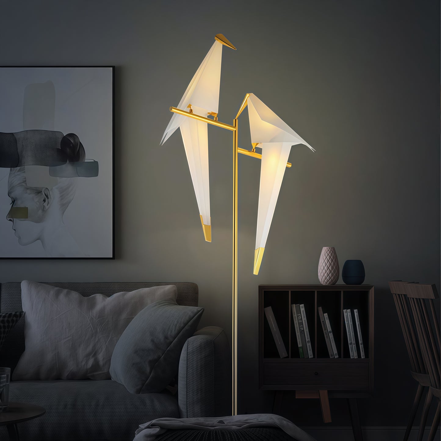 Lampada Doppia