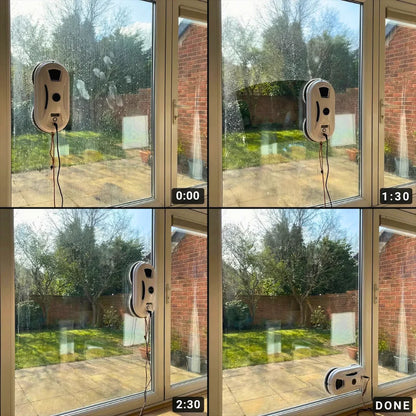 Automatic Window Cleaning Robot with Safe Suction | Streak-Free Results for Perfect Glass