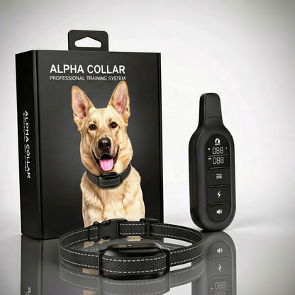 Collare Elettrico per Cani con Telecomando Impermeabile e 16 Livelli di Shock per Addestramento Efficace fino a 1000m
