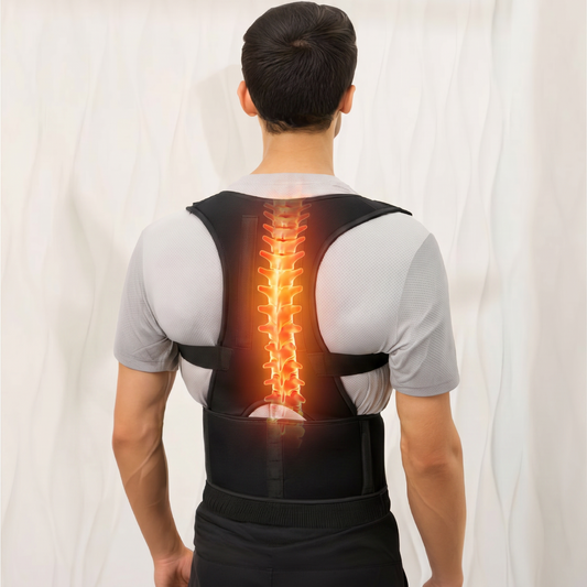 Correttore Posturale Universale | Correttore di Postura in Neoprene Traspirante con Cinghie Regolabili | Comfort e Allineamento per Uomini e Donne