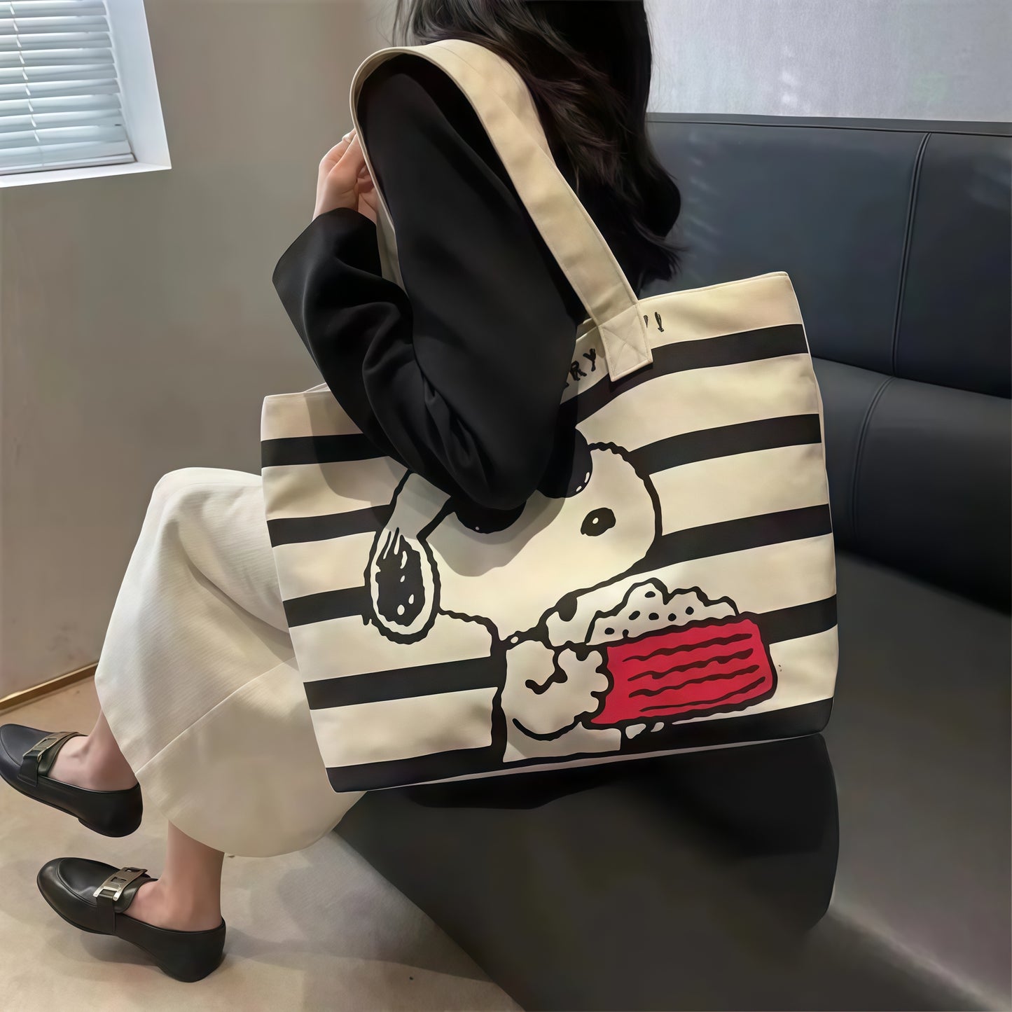 Snoopy Canvas Bag for Students
