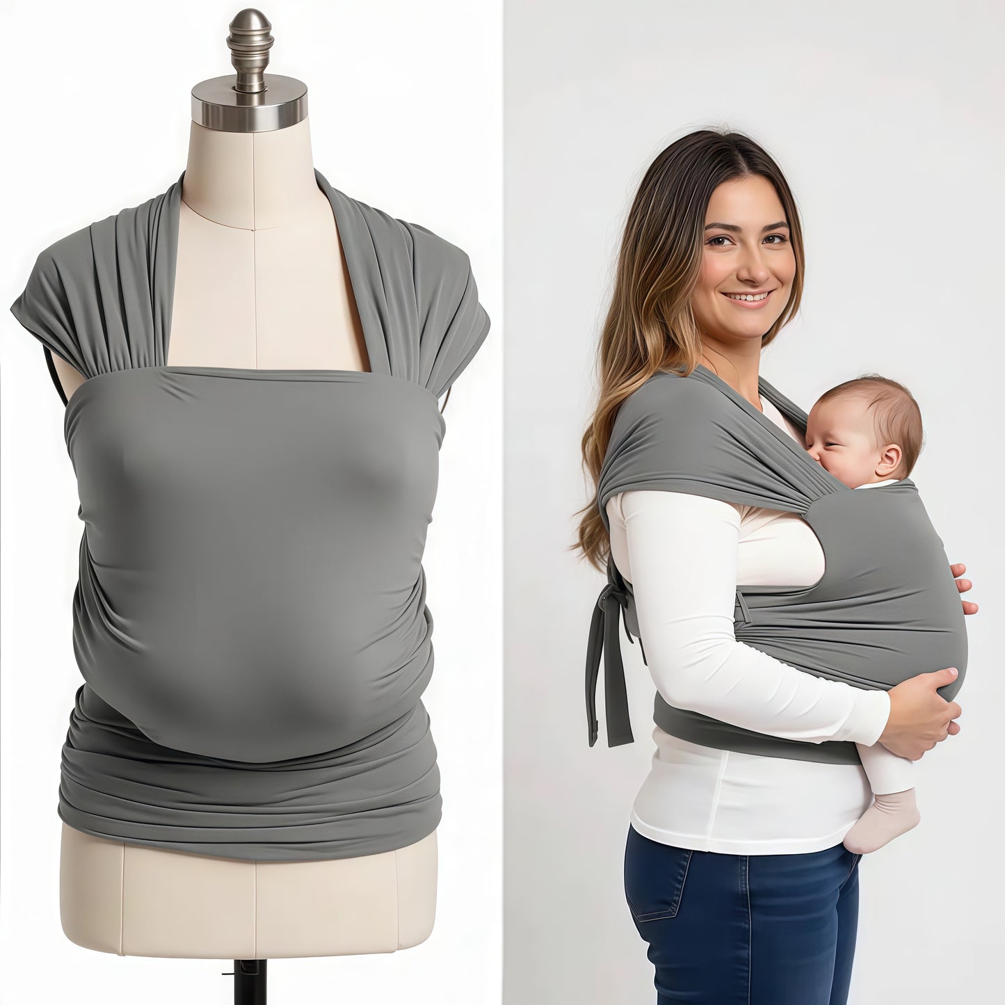 Fascia Porta Bebè Ergonomica in Cotone – Glabora