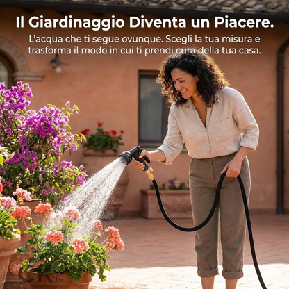 30m Expandable Garden Hose with Anti-Kink Design for Easy Watering