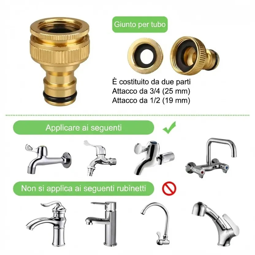 30m Expandable Garden Hose with Anti-Kink Design for Easy Watering