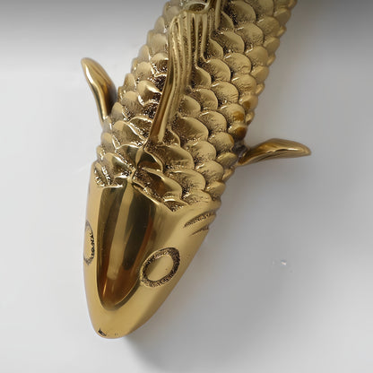 Elegant 3D Wall Decoration in Zinc Alloy