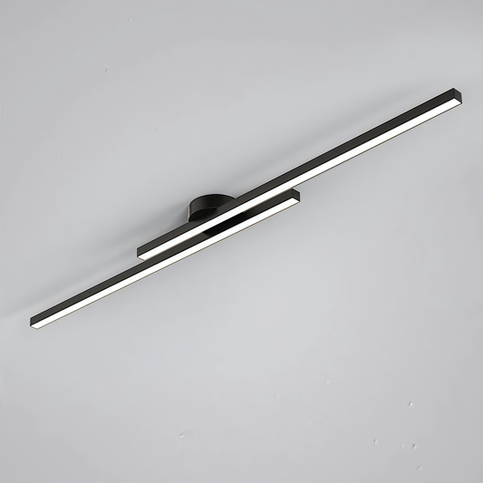 Minimalist LED Ceiling Lamp in Aluminum