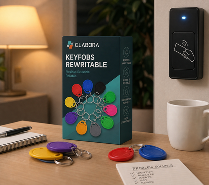 GLABORA KIT PASTI SERENI MULTI-ANIMALE 5-IN-1 | CIOTOLA RIALZATA GATTO, DISTRIBUTORE AUTOMATICO 2 PASTI, STAZIONE DOPPIA CIOTOLA, PORTA BASCULANTE E 10 KEYFOB RFID