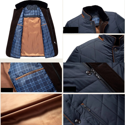 Adriano | Comfortable Men's Winter Jacket - Confident Style