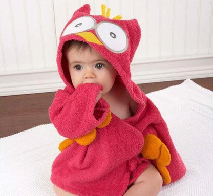 Accappatoio per Bambini in Cotone Morbido con Design di Animali | Comfort e Calore dopo il Bagno 11