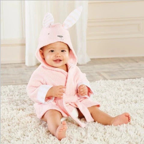 Accappatoio per Bambini in Cotone Morbido con Design di Animali | Comfort e Calore dopo il Bagno 4