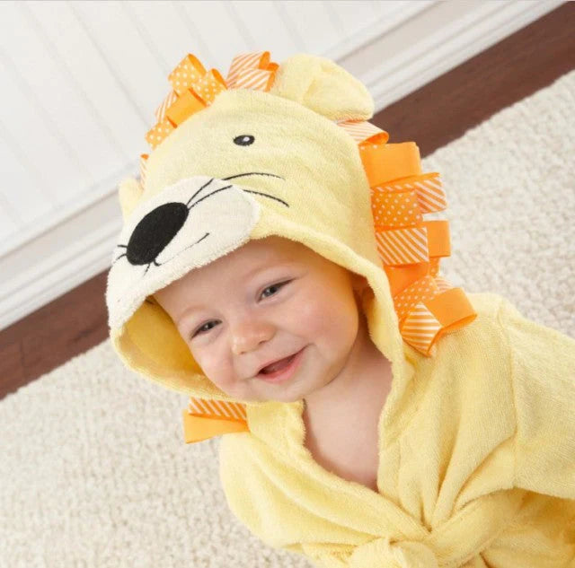 Accappatoio per Bambini in Cotone Morbido con Design di Animali | Comfort e Calore dopo il Bagno 9